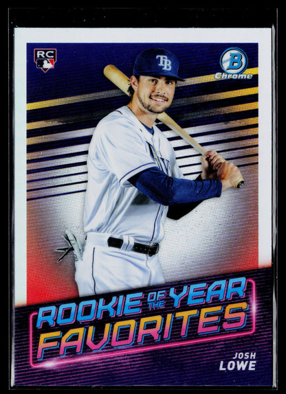2022 Bowman Josh Lowe Rookie of the Year Favorite #ROYF-11