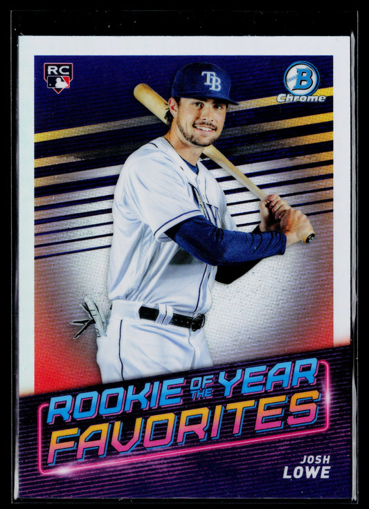 2022 Bowman Josh Lowe Rookie of the Year Favorite #ROYF-11