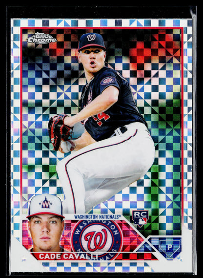 2023 Topps Chrome Cade Cavalli X-Fractors #61