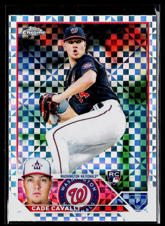 2023 Topps Chrome Cade Cavalli X-Fractors #61