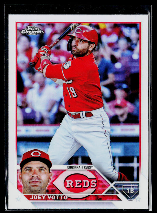 2023 Topps Chrome Joey Votto Refractors #190