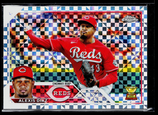 2023 Topps Chrome Alexis Díaz X-Fractors #179