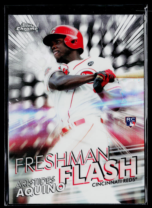 2020 Topps Chrome Aristides Aquino Freshman Flash #FF-2