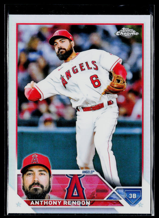 2023 Topps Chrome Anthony Rendon Refractors #123