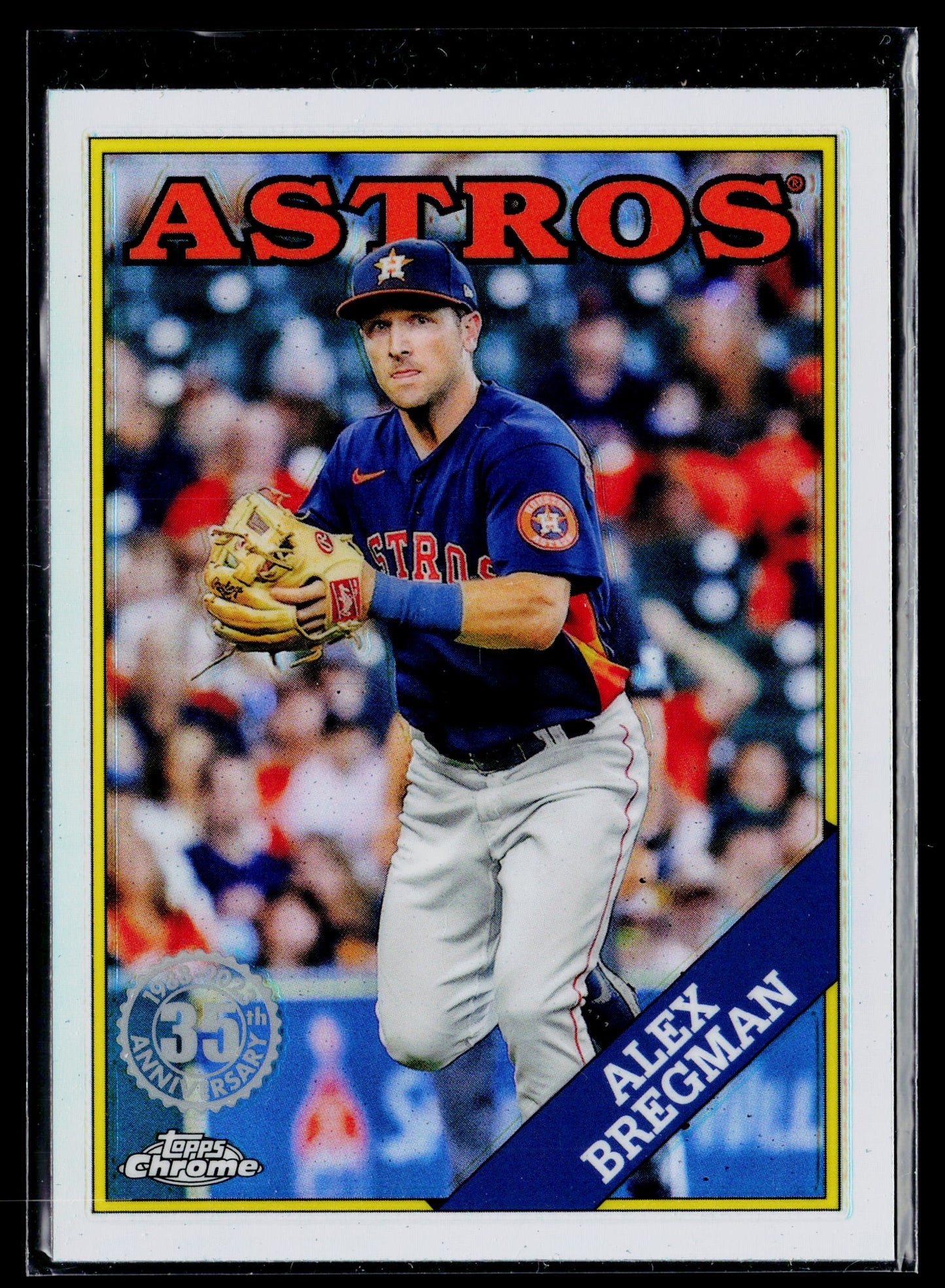 2023 Topps Chrome Alex Bregman 1988 Topps Baseball 35th Anniversary #88BC-7