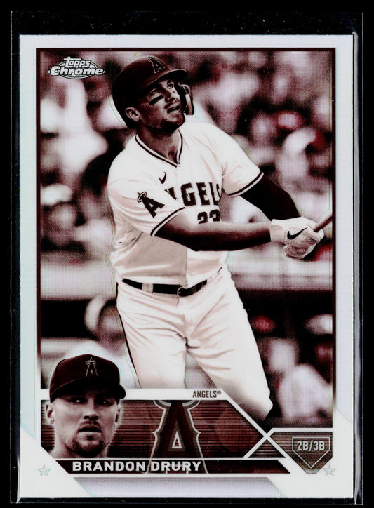 2023 Topps Chrome Brandon Drury Sepia #152