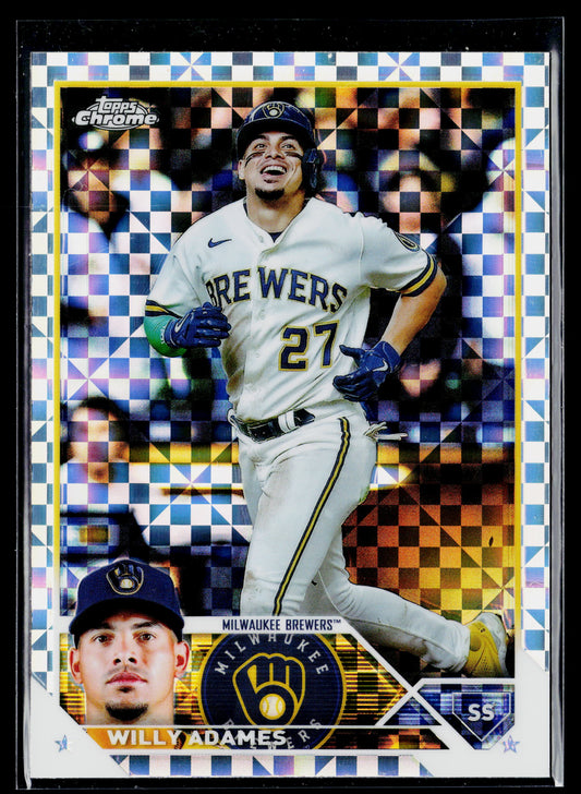 2023 Topps Chrome Willy Adames X-Fractors #101