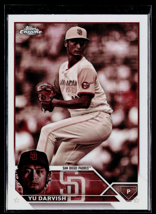 2023 Topps Chrome Yu Darvish Sepia #26