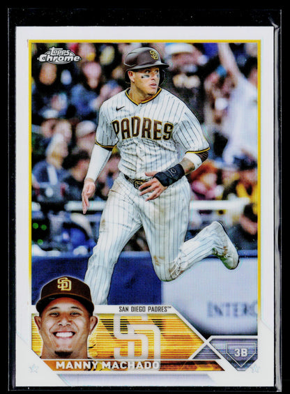 2023 Topps Chrome Manny Machado Refractors #124