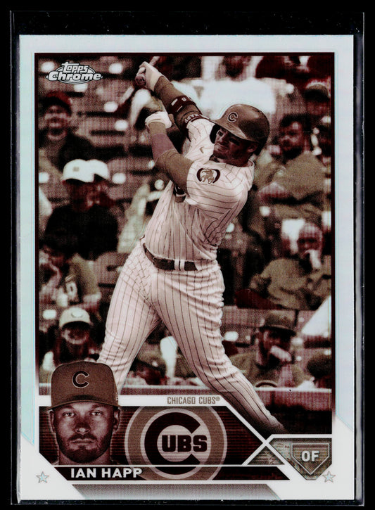 2023 Topps Chrome Ian Happ Sepia #102