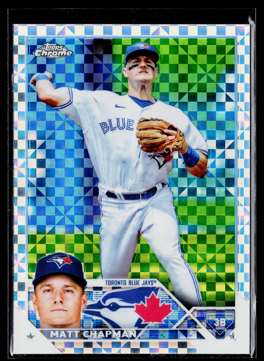 2023 Topps Chrome Matt Chapman X-Fractors #158