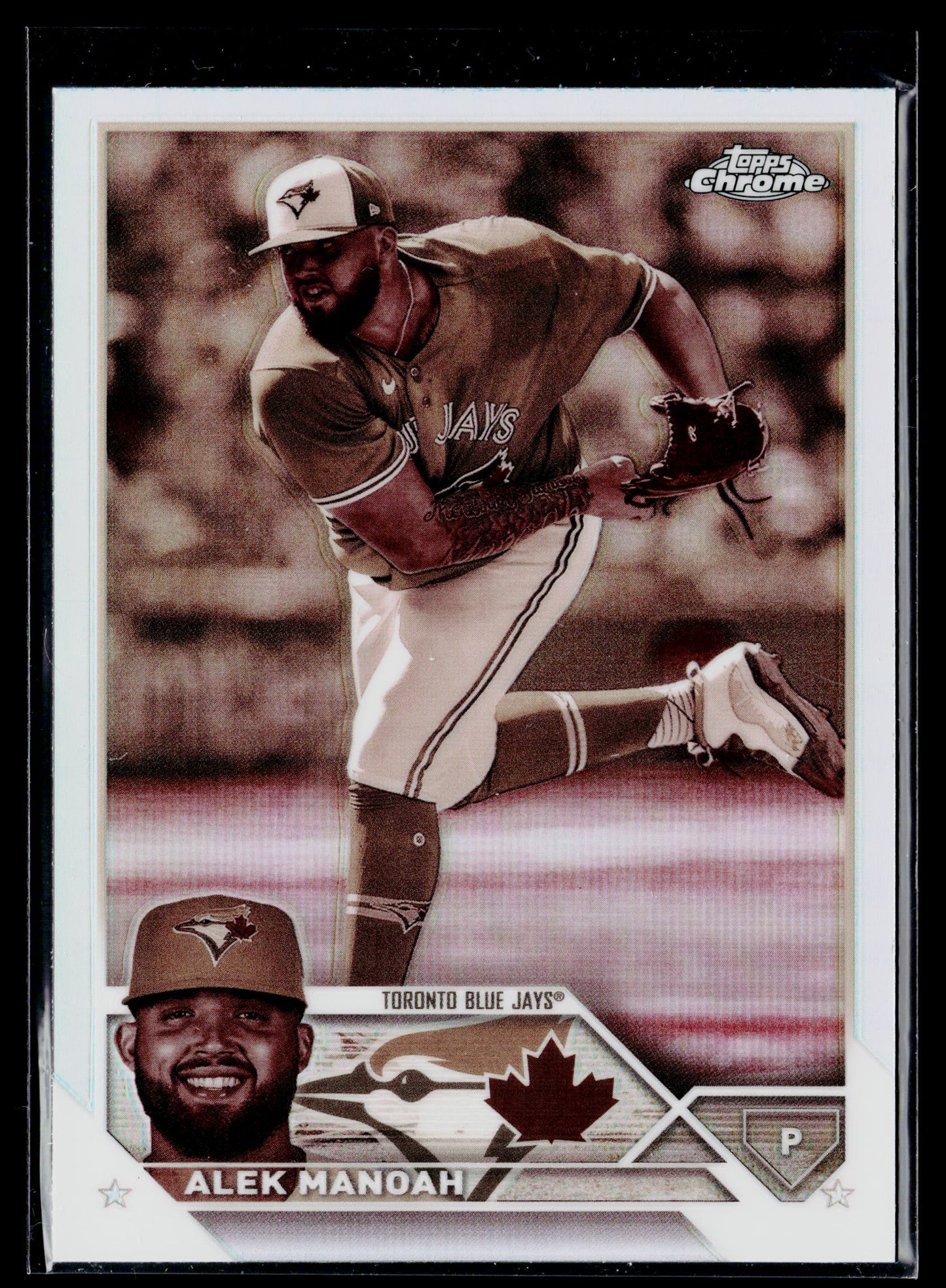 2023 Topps Chrome Alek Manoah Sepia #24