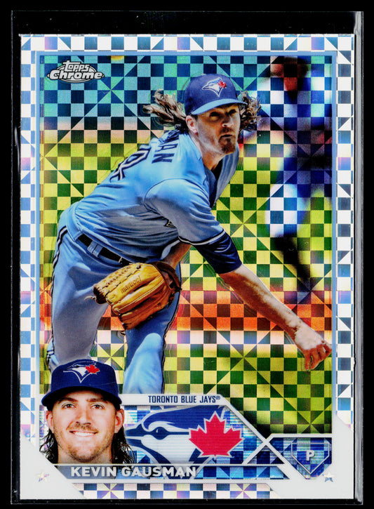 2023 Topps Chrome Kevin Gausman X-Fractors #55