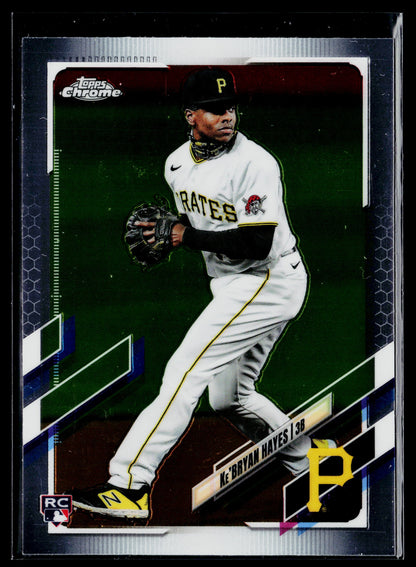 2021 Topps Chrome Ke'Bryan Hayes Rookie #191