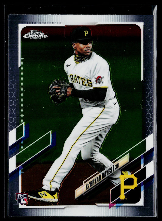 2021 Topps Chrome Ke'Bryan Hayes Rookie #191