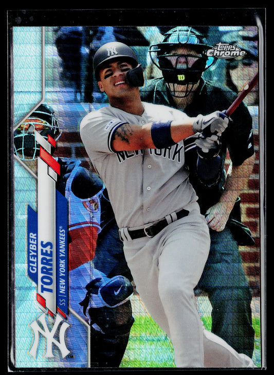 2020 Topps Chrome Gleyber Torres Prism Refractor #45