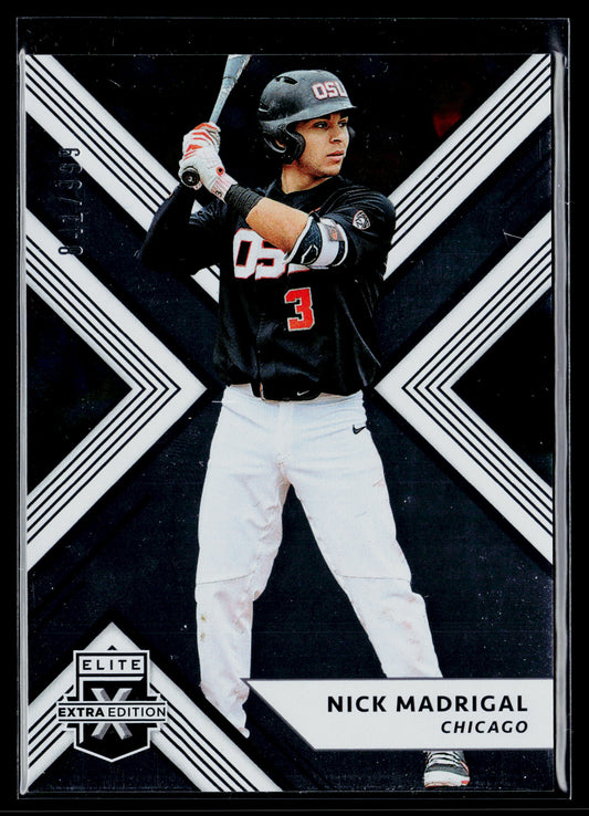 2018 Panini Elite Extra Edition Nick Madrigal #/999 #4