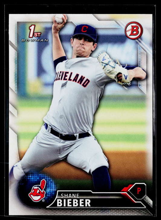 2016 Bowman Draft Shane Bieber #BD-68