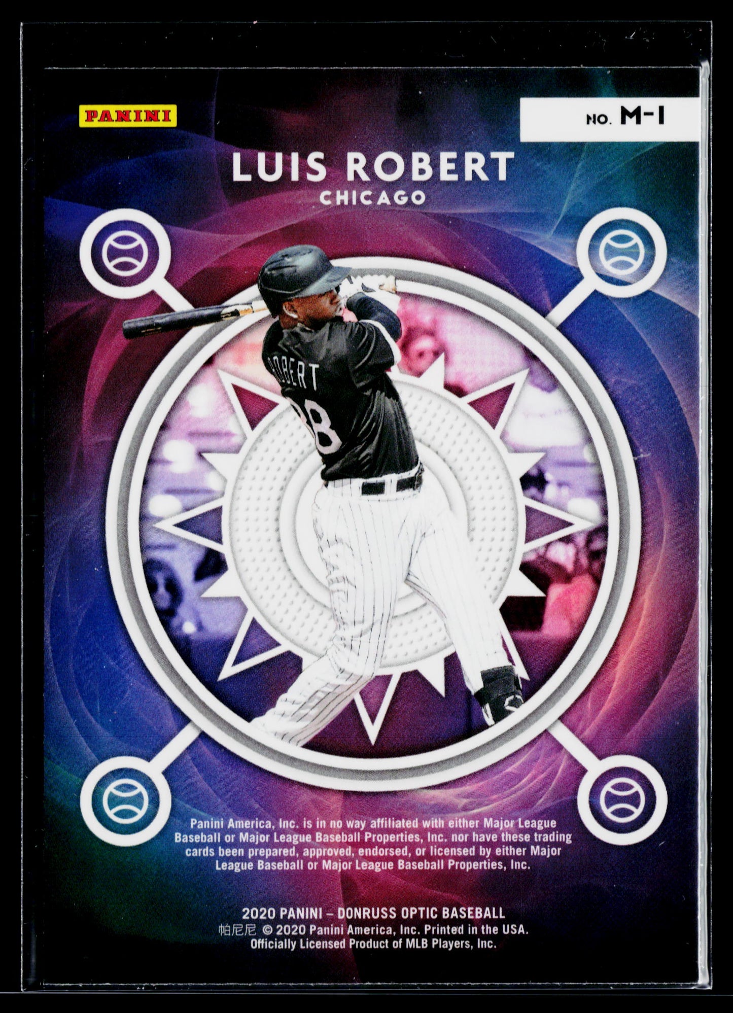 2020 Donruss Optic Luis Robert Mythical #M-1