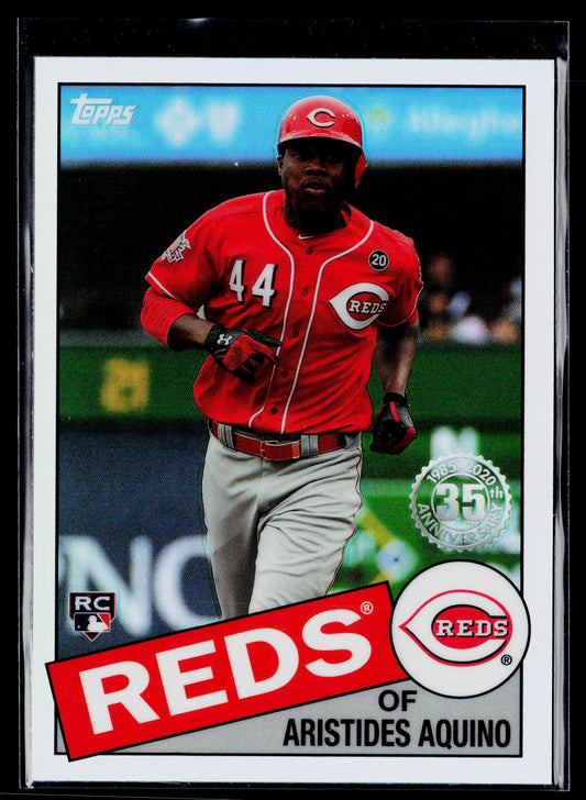 2020 Topps Chrome Aristides Aquino 1985 Topps Baseball #85TC-21