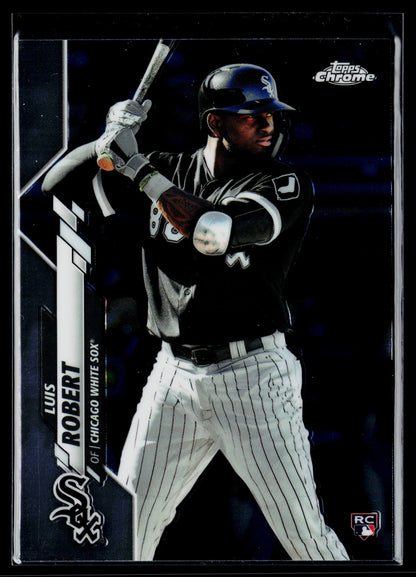 2020 Topps Chrome Luis Robert Rookie #60