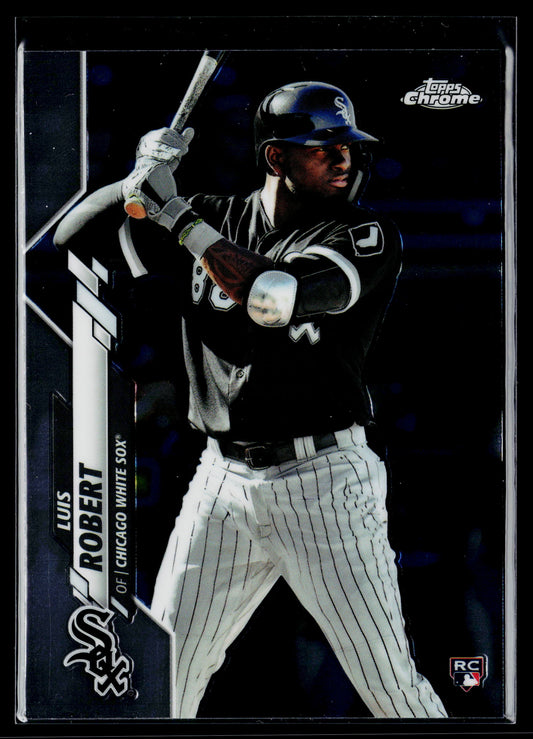 2020 Topps Chrome Luis Robert Rookie #60