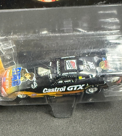 NHRA John Force Autographed 1998 Elvis Presley Castrol GTX 1:64 Funny Car