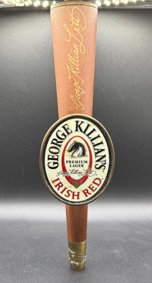 Vintage George Killian’s Irish Red Premium Lager 10 1/2” Draft Beer Tap Handle