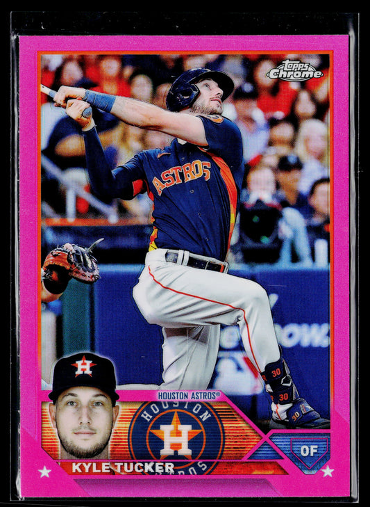 2023 Topps Chrome Kyle Tucker Pink #6