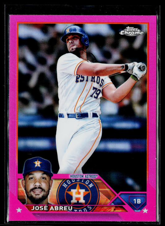 2023 Topps Chrome José Abreu Pink #41