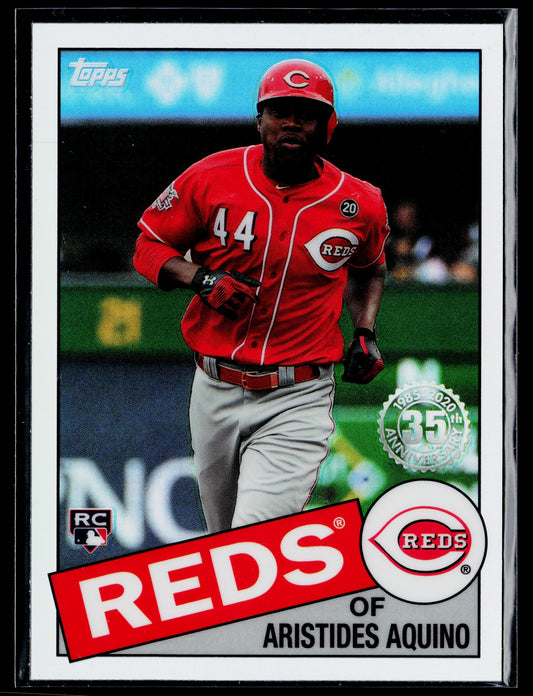 2020 Topps Chrome Aristides Aquino 1985 Topps Baseball #85TC-21