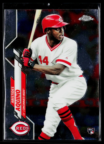 2020 Topps Chrome Aristides Aquino Rookie #111