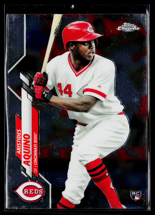 2020 Topps Chrome Aristides Aquino Rookie #111
