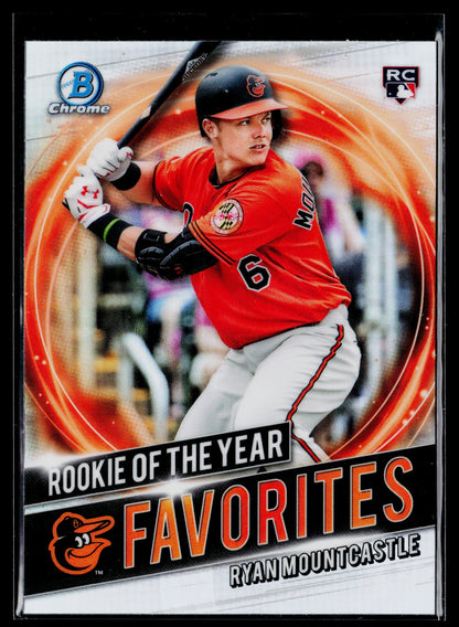 2021 Bowman Ryan Mountcastle Chrome Rookie of the Year Favorites #RRY-RM