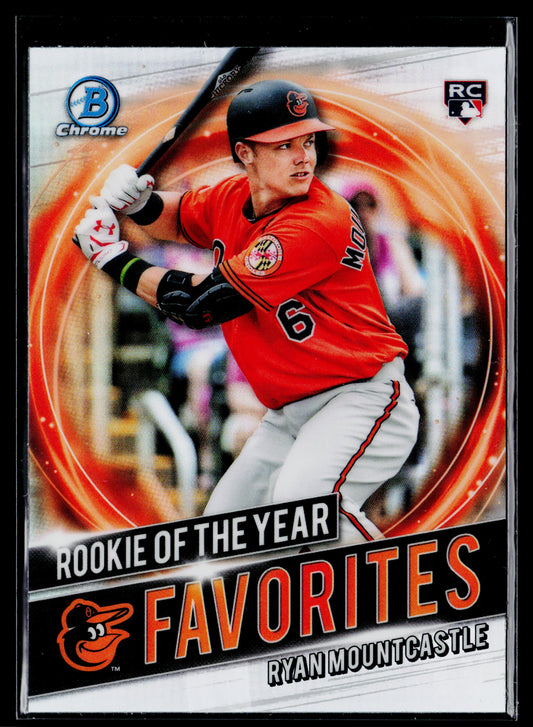 2021 Bowman Ryan Mountcastle Chrome Rookie of the Year Favorites #RRY-RM