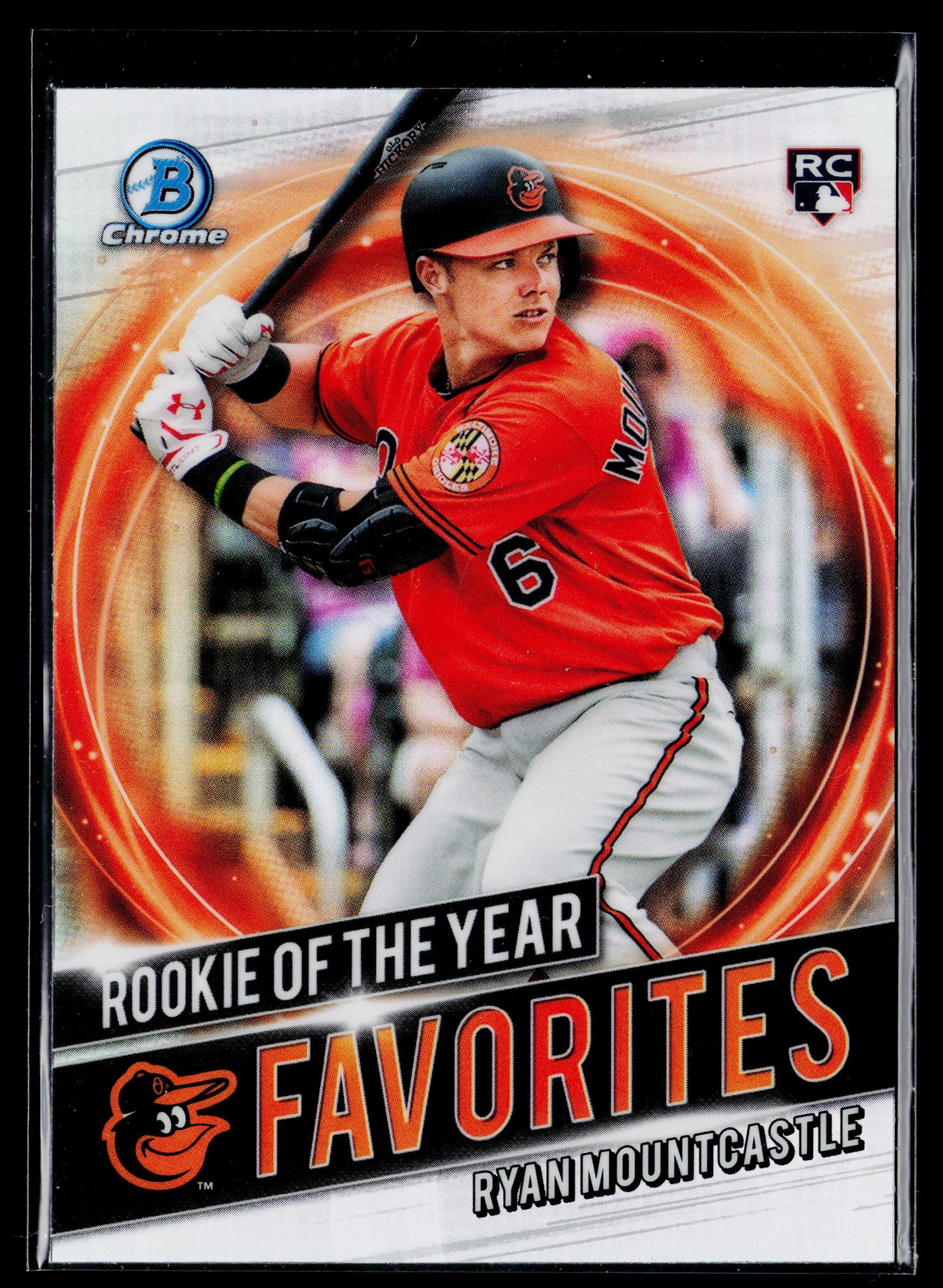2021 Bowman Ryan Mountcastle Chrome Rookie of the Year Favorites #RRY-RM