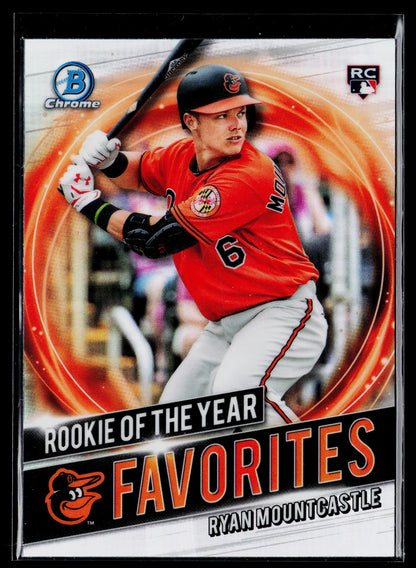 2021 Bowman Ryan Mountcastle Chrome Rookie of the Year Favorites #RRY-RM