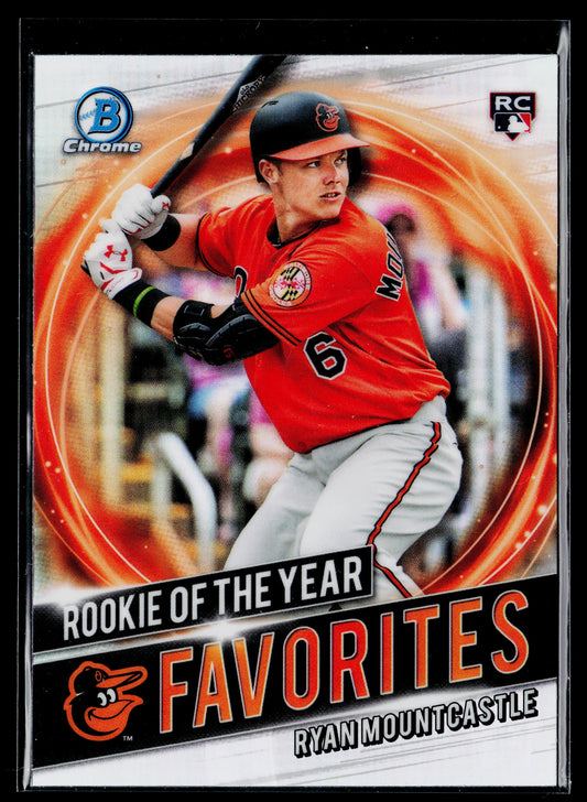 2021 Bowman Ryan Mountcastle Chrome Rookie of the Year Favorites #RRY-RM