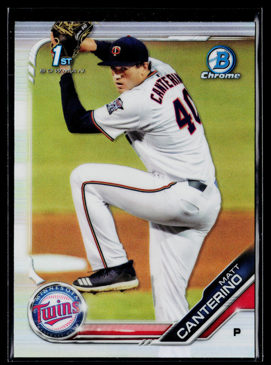 2019 Bowman Draft Matt Canterino Chrome #BDC-149