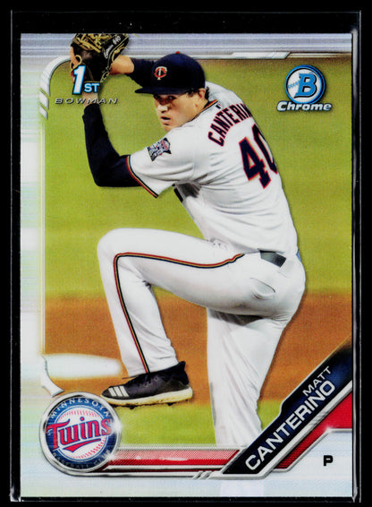 2019 Bowman Draft Matt Canterino Chrome #BDC-149