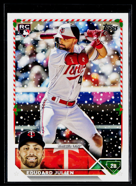 2023 Topps Holiday Edouard Julien Rookie #H69
