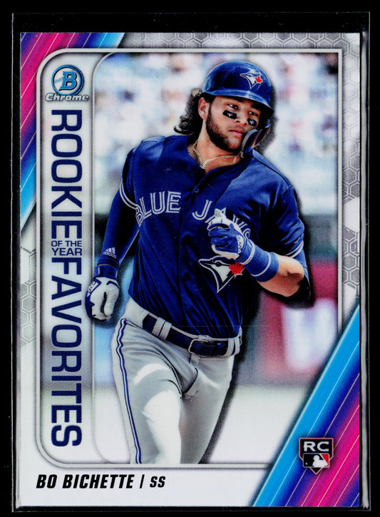2020 Bowman Bo Bichette Chrome Rookie of the Year Favorites #ROYF-BB
