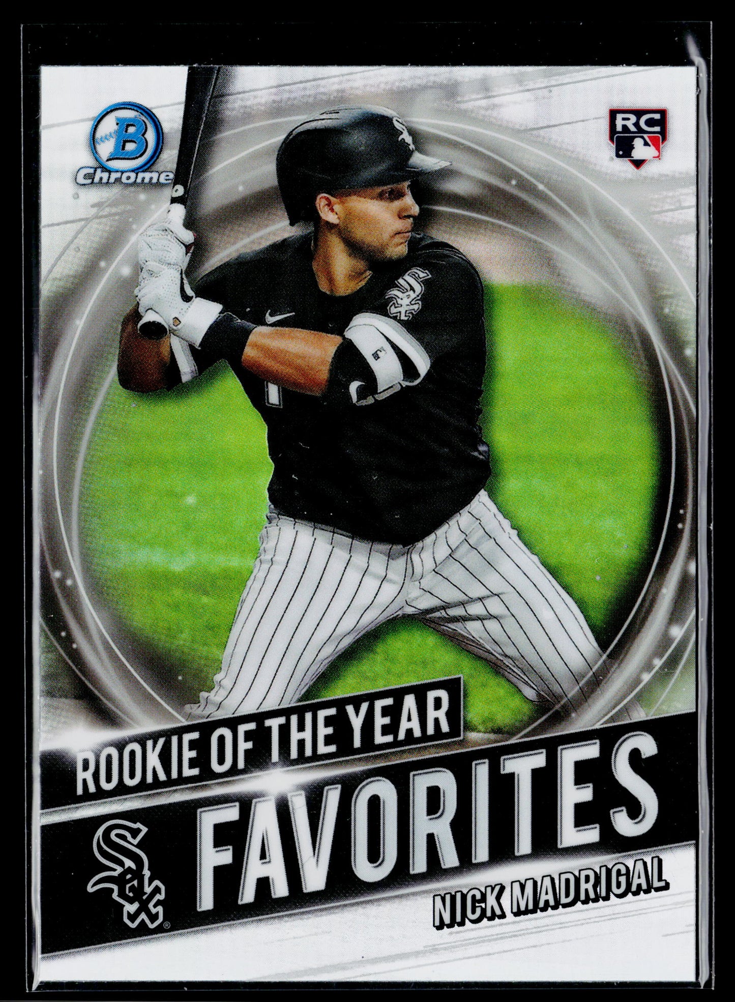 2021 Bowman Nick Madrigal Chrome Rookie of the Year Favorites #RRY-NM