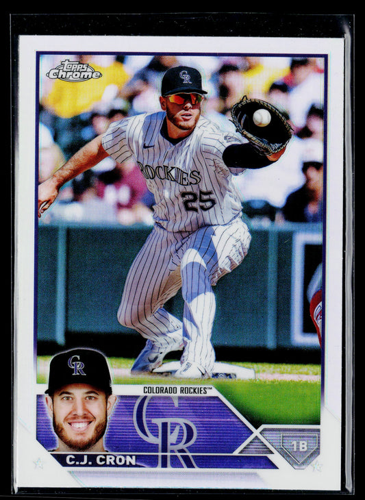 2023 Topps Chrome C.J. Cron Refractors #160