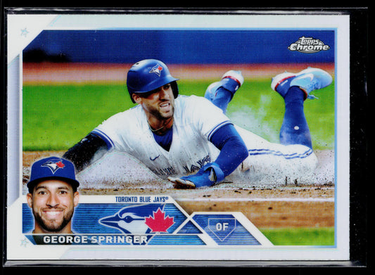 2023 Topps Chrome George Springer Refractors #134
