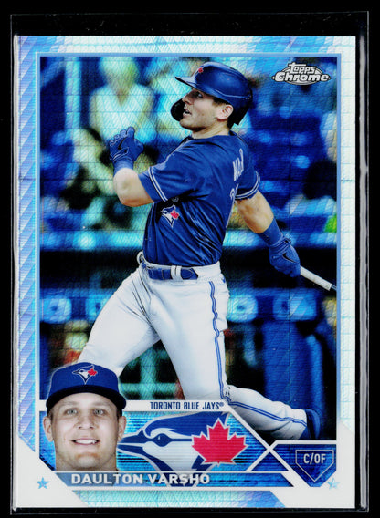 2023 Topps Chrome Daulton Varsho Prism Refractors #33