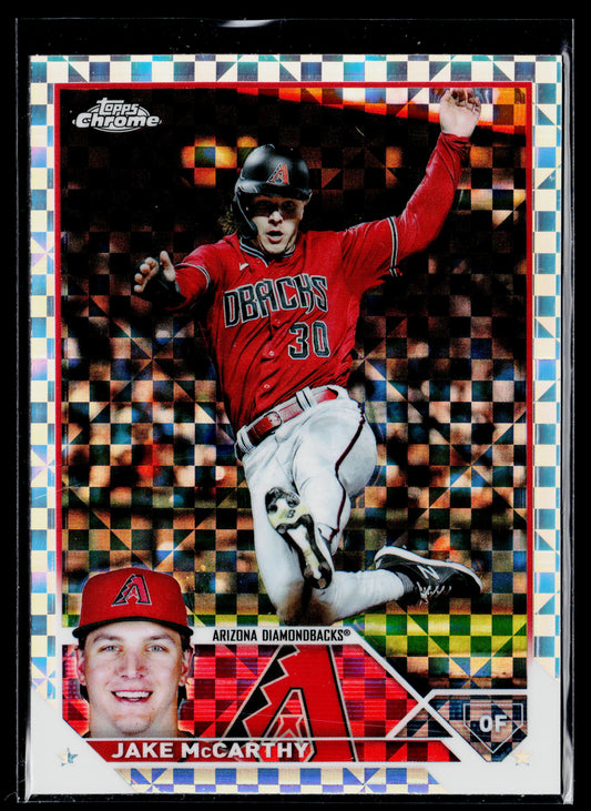 2023 Topps Chrome Jake McCarthy X-Fractors #86