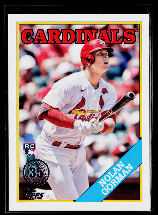 2023 Topps Nolan Gorman 1988 35th Anniversary (Series One) #T88-97