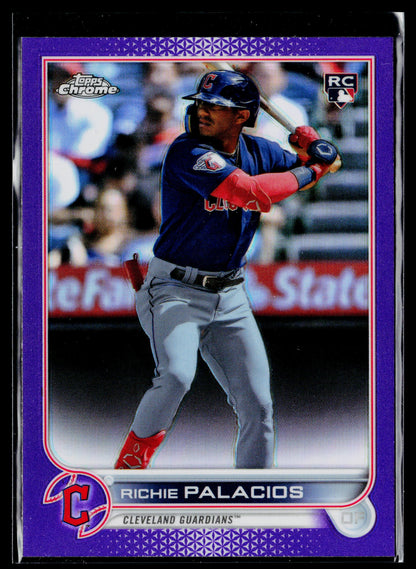 2022 Topps Chrome Update Richie Palacios Purple #USC169