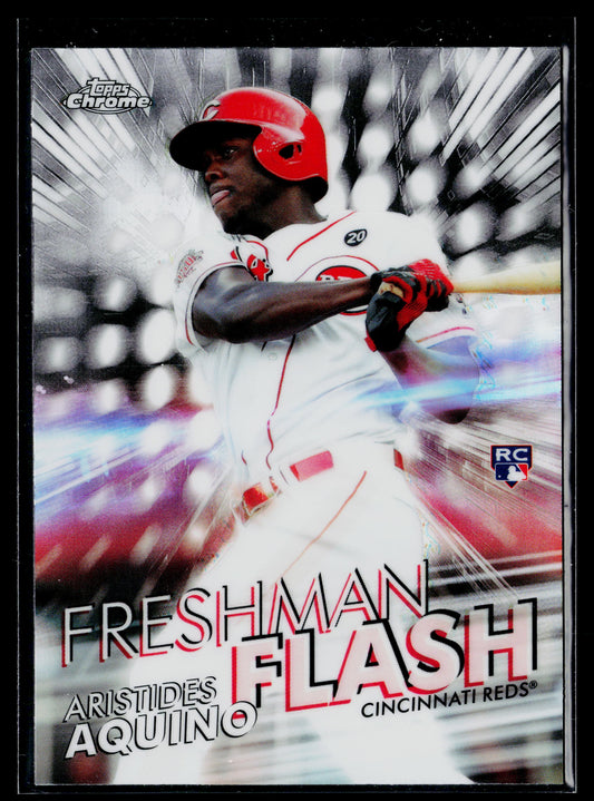 2020 Topps Chrome Aristides Aquino Freshman Flash #FF-2
